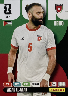 2026 FIFA World Cup #267 Yazan Al-Arab [Jordan]