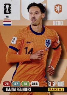 2026 FIFA World Cup #317 Tijjani Reijnders [Netherlands]