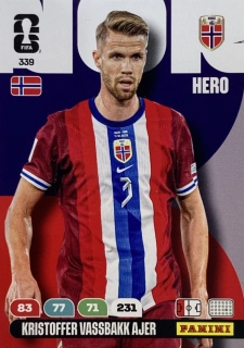 2026 FIFA World Cup #339 Kristoffer Vassbakk Ajer [Norway]