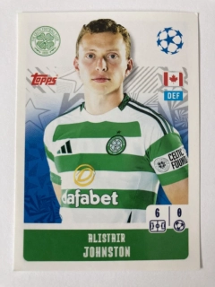 2024/25 Champions League Sticker #140 Alistair Johnston