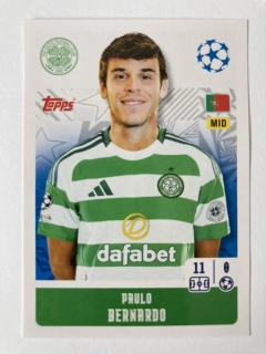 2024/25 Champions League Sticker #142 Paulo Bernardo