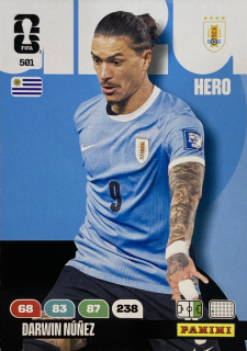 2026 FIFA World Cup #501 Darwin Núñez [Uruguay]