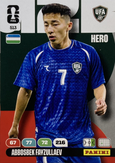 2026 FIFA World Cup #513 Abbosbek Fayzullaev [Uzbekistan]