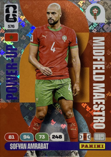 2026 FIFA World Cup #576 Sofyan Amrabat - MIDFIELD MAESTRO [Morocco]