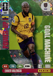 2026 FIFA World Cup #592 Enner Valencia - GOAL MACHINE [Ecuador]