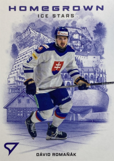 2026 Hokejové Slovensko #HS-09 Dávid Romaňák - HOMEGROWN ICE STARS