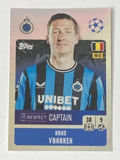 2024/25 Champions League Sticker #149 Hans Vanaken