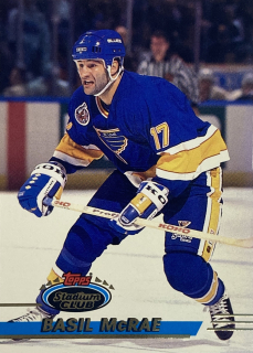 1993-94 Topps Stadium Club #273 Basil McRae