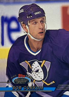 1993-94 Topps Stadium Club #284 Bob Corkum