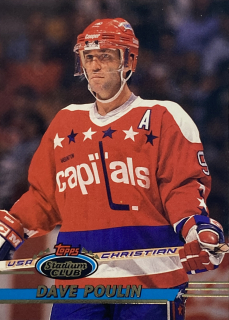1993-94 Topps Stadium Club #301 Dave Poulin