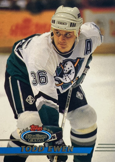 1993-94 Topps Stadium Club #309 Todd Ewen