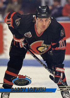 1993-94 Topps Stadium Club #318 Darcy Loewen