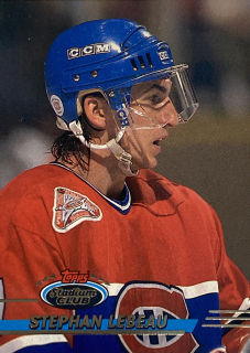 1993-94 Topps Stadium Club #343 Stephan Lebeau