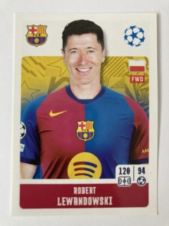 2024/25 Champions League Sticker #171 Robert Lewandowski