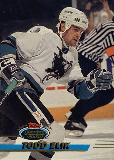 1993-94 Topps Stadium Club #363 Todd Elik