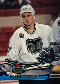 1993-94 Topps Stadium Club #386 Mark Greig