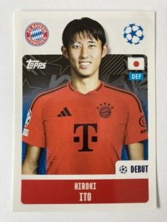 2024/25 Champions League Sticker #174 Hiroki Ito