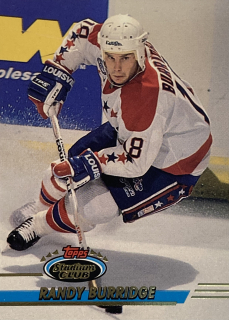 1993-94 Topps Stadium Club #416 Randy Burridge