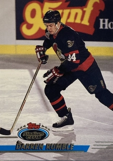 1993-94 Topps Stadium Club #418 Darren Rumble