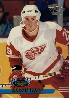 1993-94 Topps Stadium Club #423 Aaron Ward - NHL DEBUT