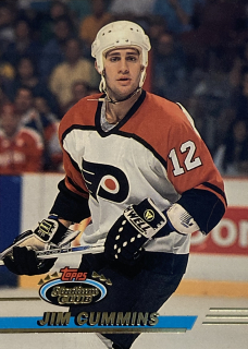 1993-94 Topps Stadium Club #448 Jim Cummins