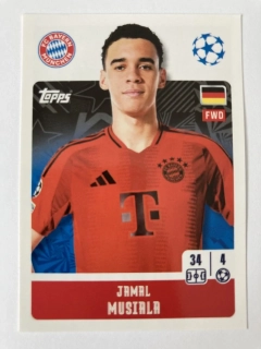 2024/25 Champions League Sticker #180 Jamal Musiala