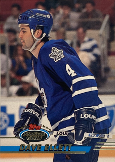 1993-94 Topps Stadium Club #469 Dave Ellett