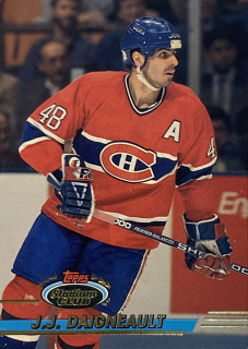 1993-94 Topps Stadium Club #475 J.J. Daigneault