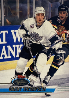 1993-94 Topps Stadium Club #489 Brent Thompson