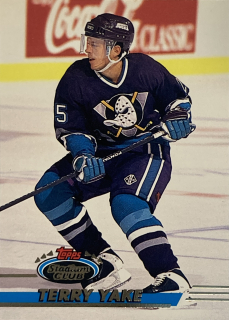 1993-94 Topps Stadium Club #490 Terry Yake