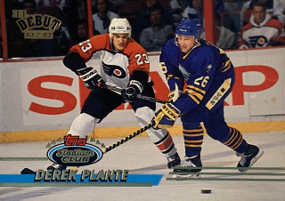 1993-94 Topps Stadium Club #491 Derek Plante - NHL DEBUT