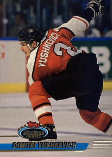 1993-94 Topps Stadium Club #492 Dimitri Yushkevich