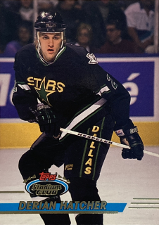 1993-94 Topps Stadium Club #494 Derian Hatcher