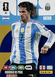 2026 FIFA World Cup #031 Rodrigo De Paul [Argentina]