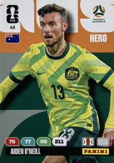 2026 FIFA World Cup #043 Aiden O'Neill [Australia]