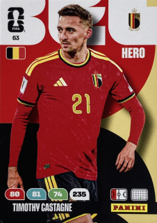 2026 FIFA World Cup #063 Timothy Castagne [Belgium]