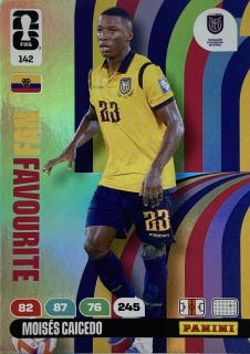2026 FIFA World Cup #142 Moisés Caicedo - FAN FAVOURITE [Ecuador]