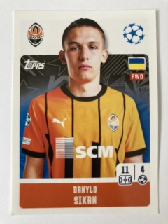 2024/25 Champions League Sticker #207 Danylo Sikan