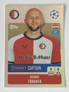 2024/25 Champions League Sticker #209 Gernot Trauner - CAPTAIN