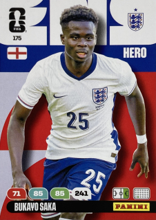 2026 FIFA World Cup #175 Bukayo Saka [England]