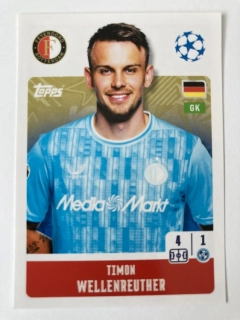 2024/25 Champions League Sticker #210 Timon Wellenreuther