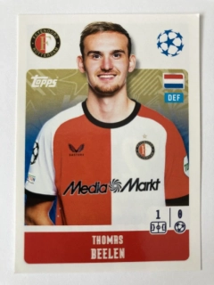 2024/25 Champions League Sticker #212 Thomas Beelen