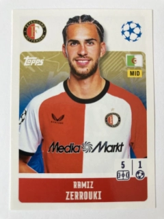 2024/25 Champions League Sticker #214 Ramiz Zerrouki