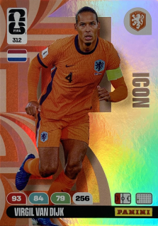 2026 FIFA World Cup #312 Virgil Van Dijk - ICON [Netherlands]
