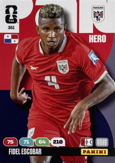 2026 FIFA World Cup #351 Fidel Escobar [Panama]
