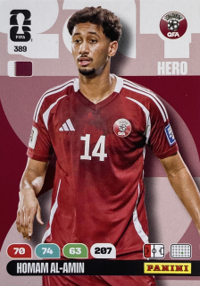 2026 FIFA World Cup #389 Homam Al-Amin [Qatar]