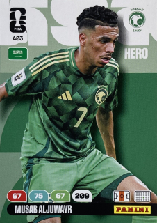 2026 FIFA World Cup #403 Musab Aljuwayr [Saudi Arabia]