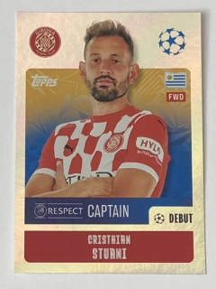 2024/25 Champions League Sticker #221 Cristhian Stuani - CAPTAIN