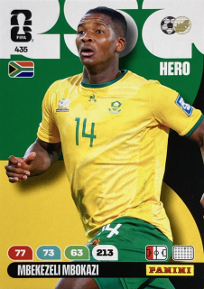 2026 FIFA World Cup #435 Mbekezeli Mbokazi [South Africa]