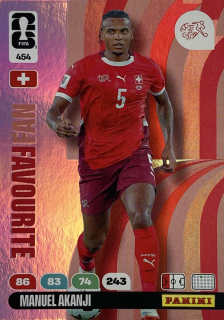 2026 FIFA World Cup #454 Manuel Akanji - FAN FAVOURITE [Switzerland]
